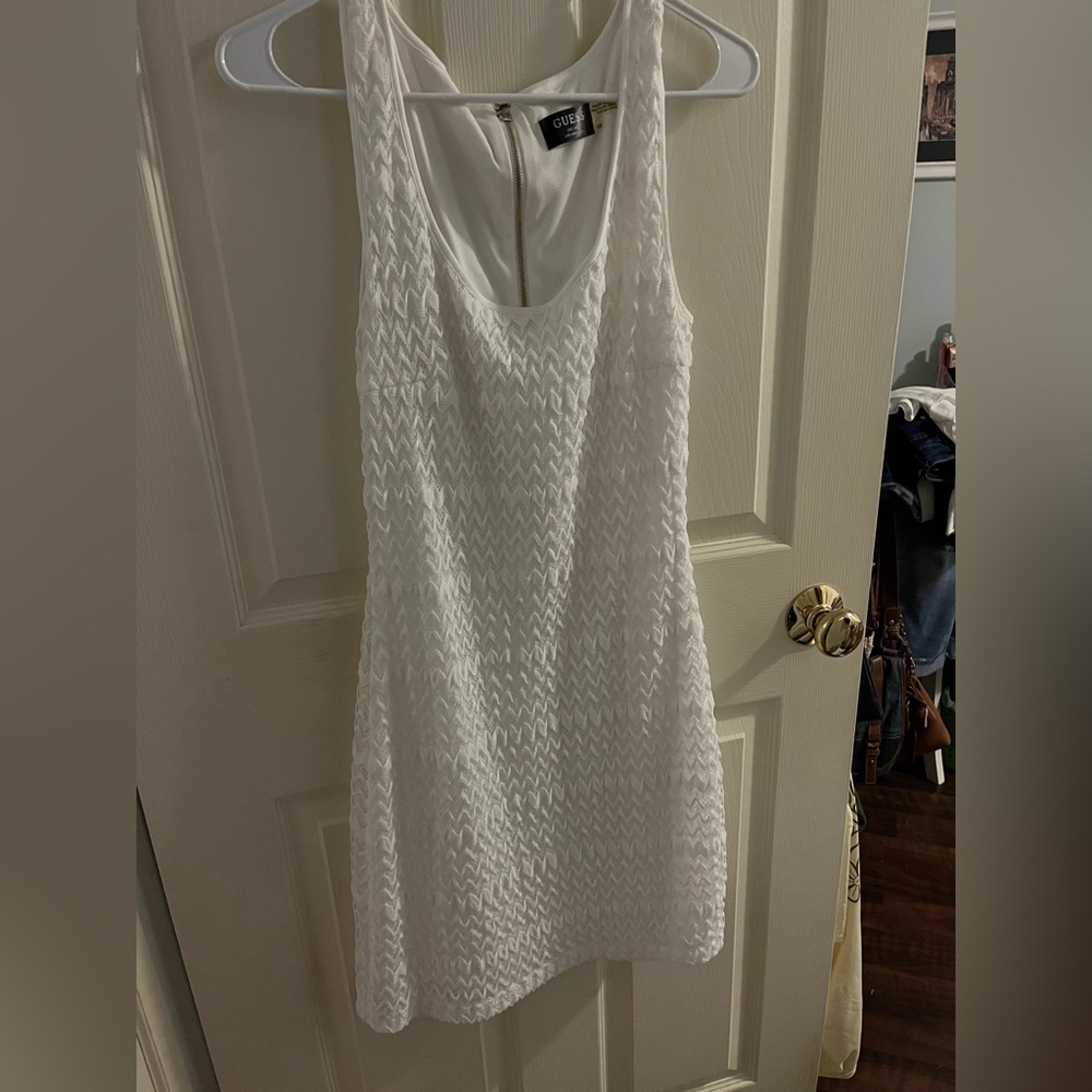 GUESS white dress